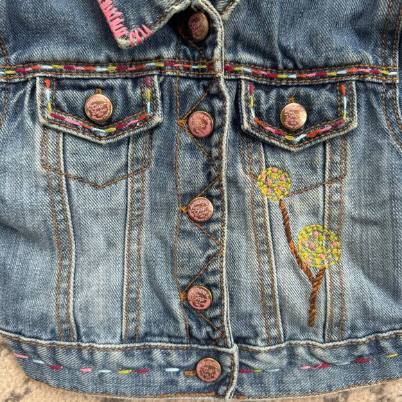 Gap Infant Girl Tree House Denim Jacket 12-18M - Picture 9 of 12